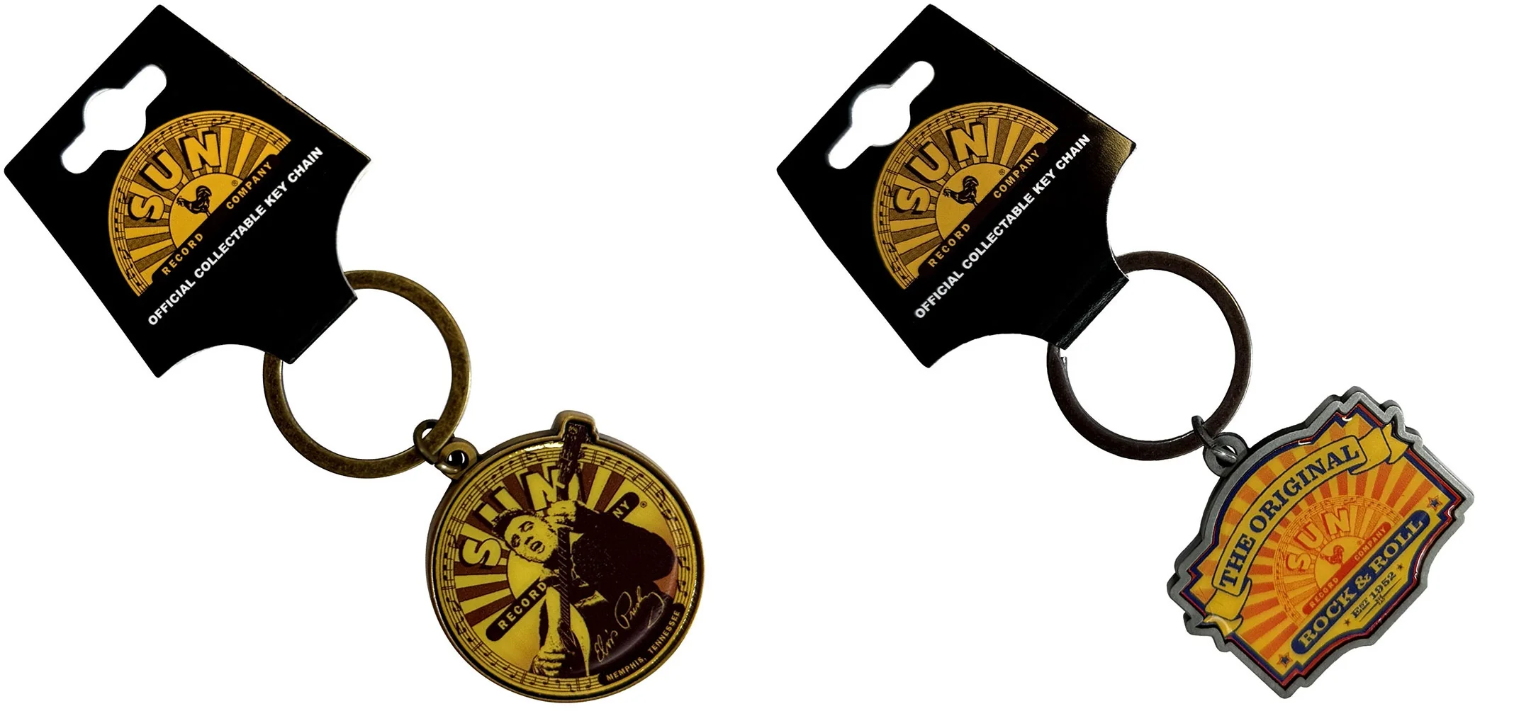The Classic Elvis Sun Records Key Rings - immagine 2