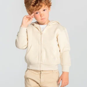 SWRKHOOD FELPA BAMBINO CAPPUCCIO E ZIP PREMIUM