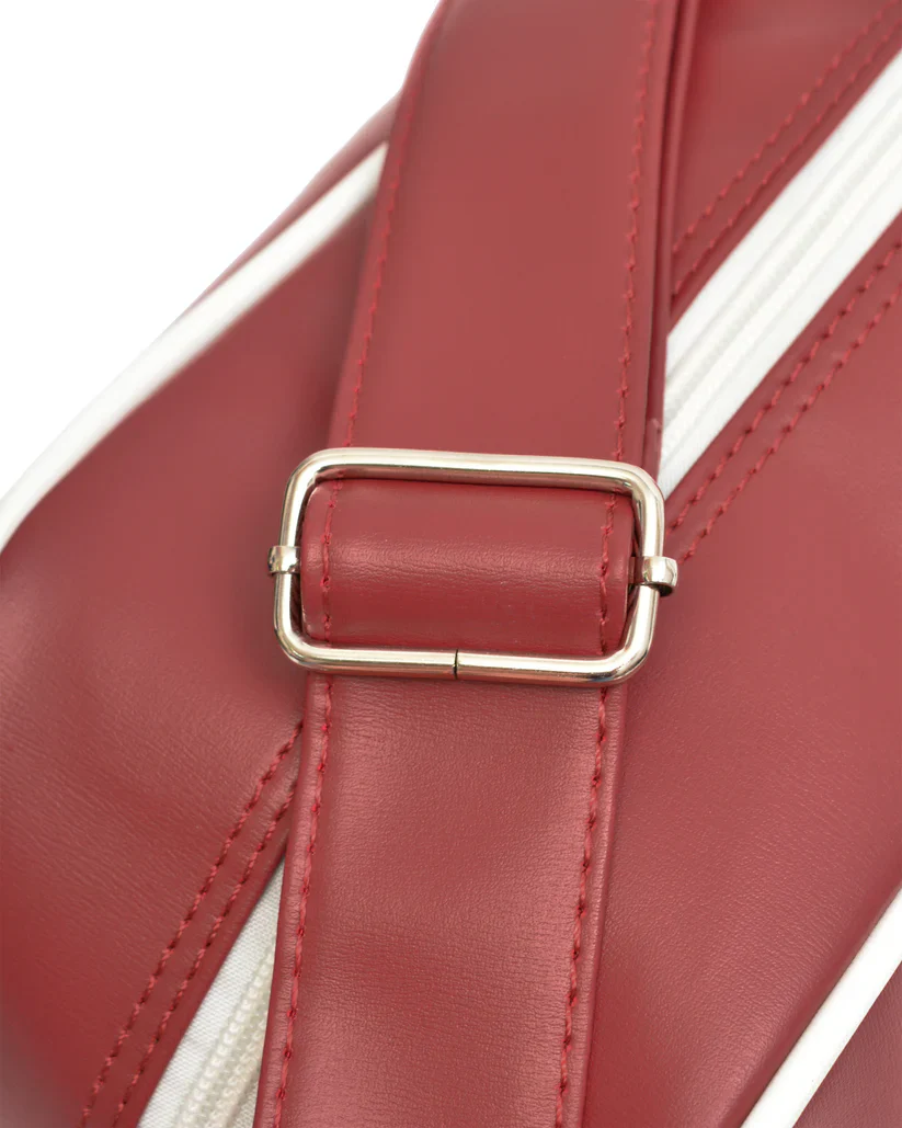 Lambretta Classic Retro Burgundy/White Messenger/Flight Bag - immagine 6