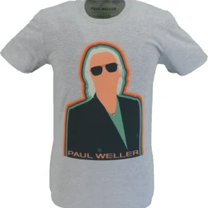 Mens Grey Official Paul Weller T Shirt