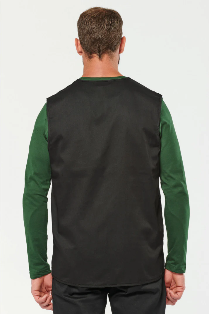 WK609 - Gilet unisex in policotone multitasche foderato - immagine 5