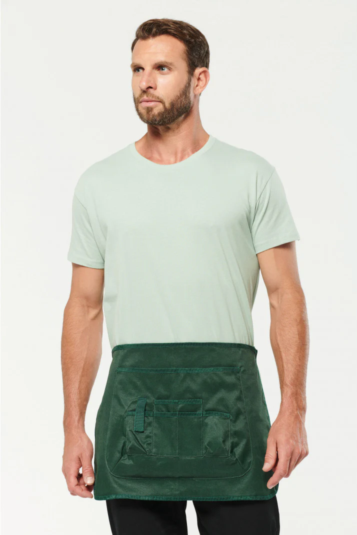 WK841 - Grembiule unisex corto da giardinaggio ecosostenibile - immagine 5