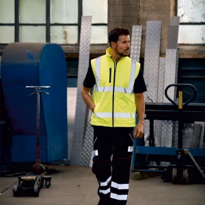 YHV006 - Gilet Softshell alta visibilità