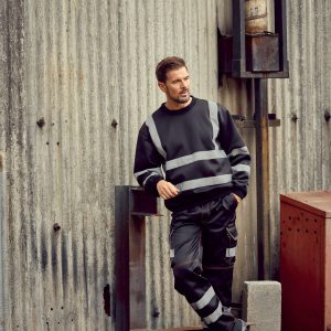 YHVJ510 - Felpa alta visibilità