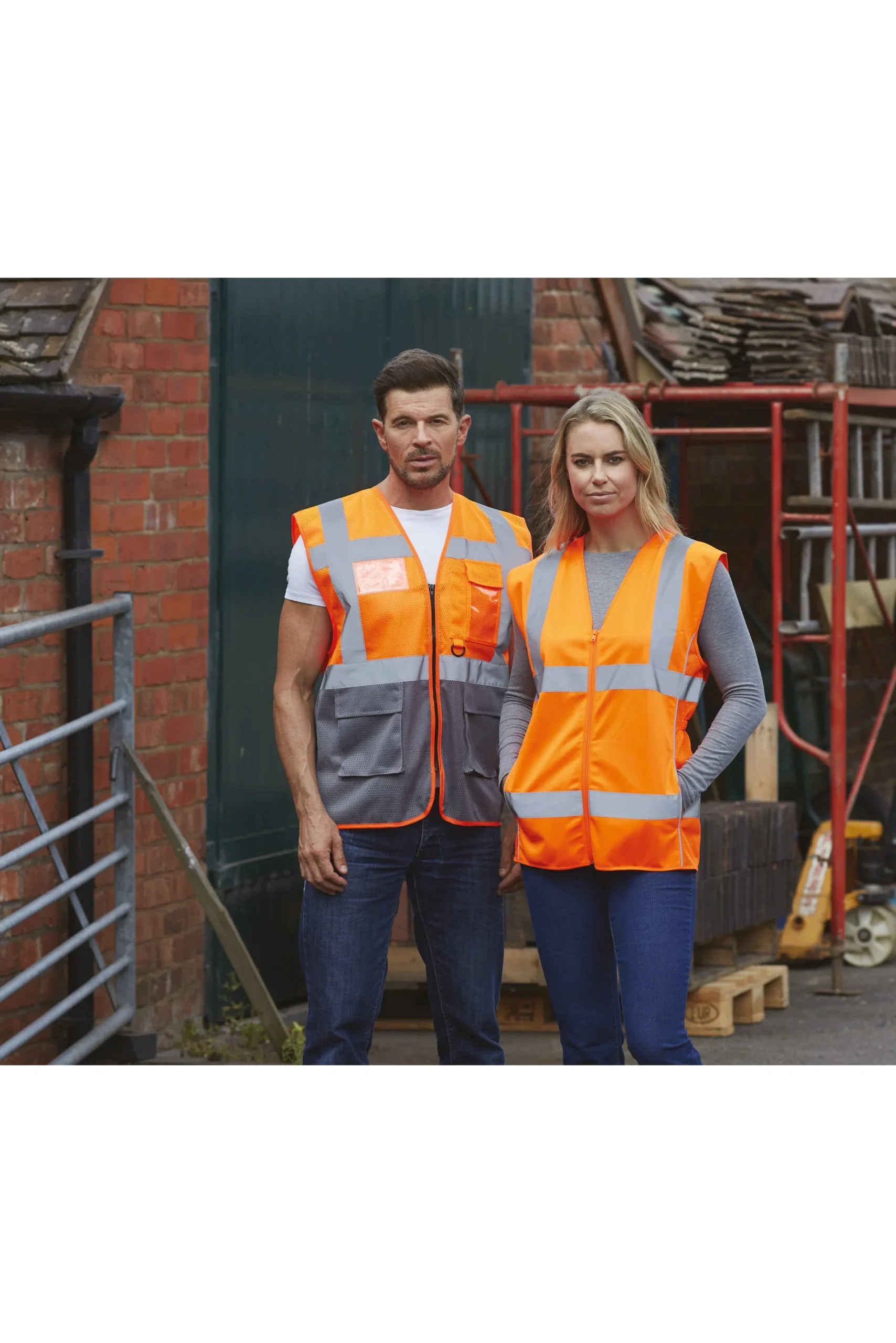 YHVW820 - Gilet alta visibilità Top Cool "Management" - immagine 5