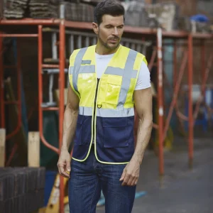 YHVW820 - Gilet alta visibilità Top Cool "Management"