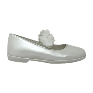 Ballerine Sa.Ba. Calzature 3302 bianco perlato bambina e ragazza