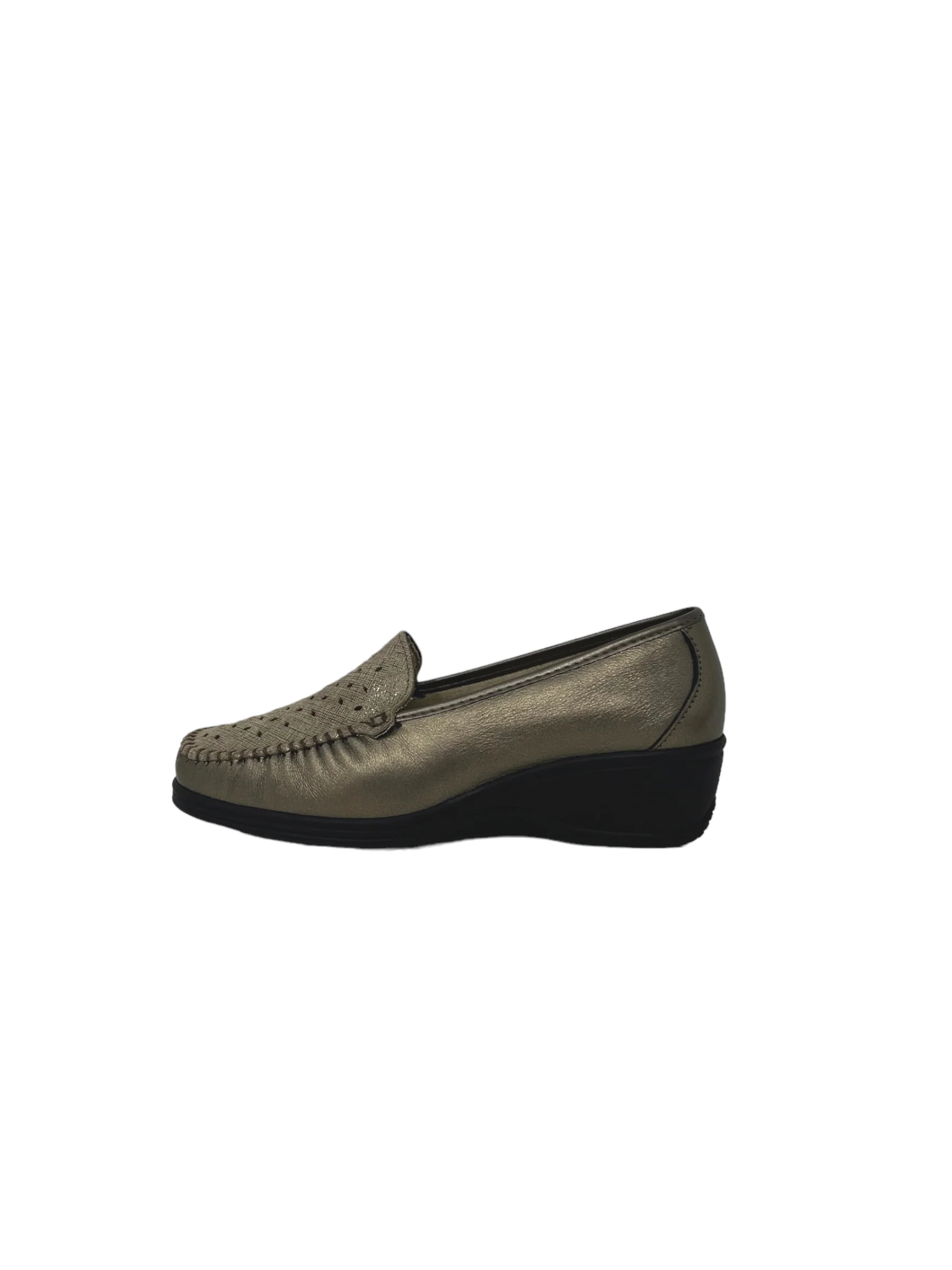 Mocassino linea comoda Stile Di Vita 2363 BRONZO Donna