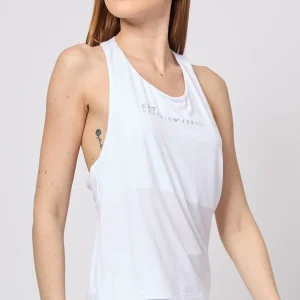 Canotta Logo Su Fascia Retro Donna