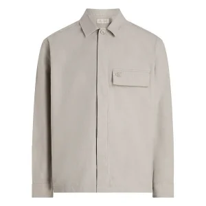 Camicia Bott. Nascosti Logo Ricam. Uomo