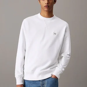 Felpa a Giro Basic Logo Pc Uomo