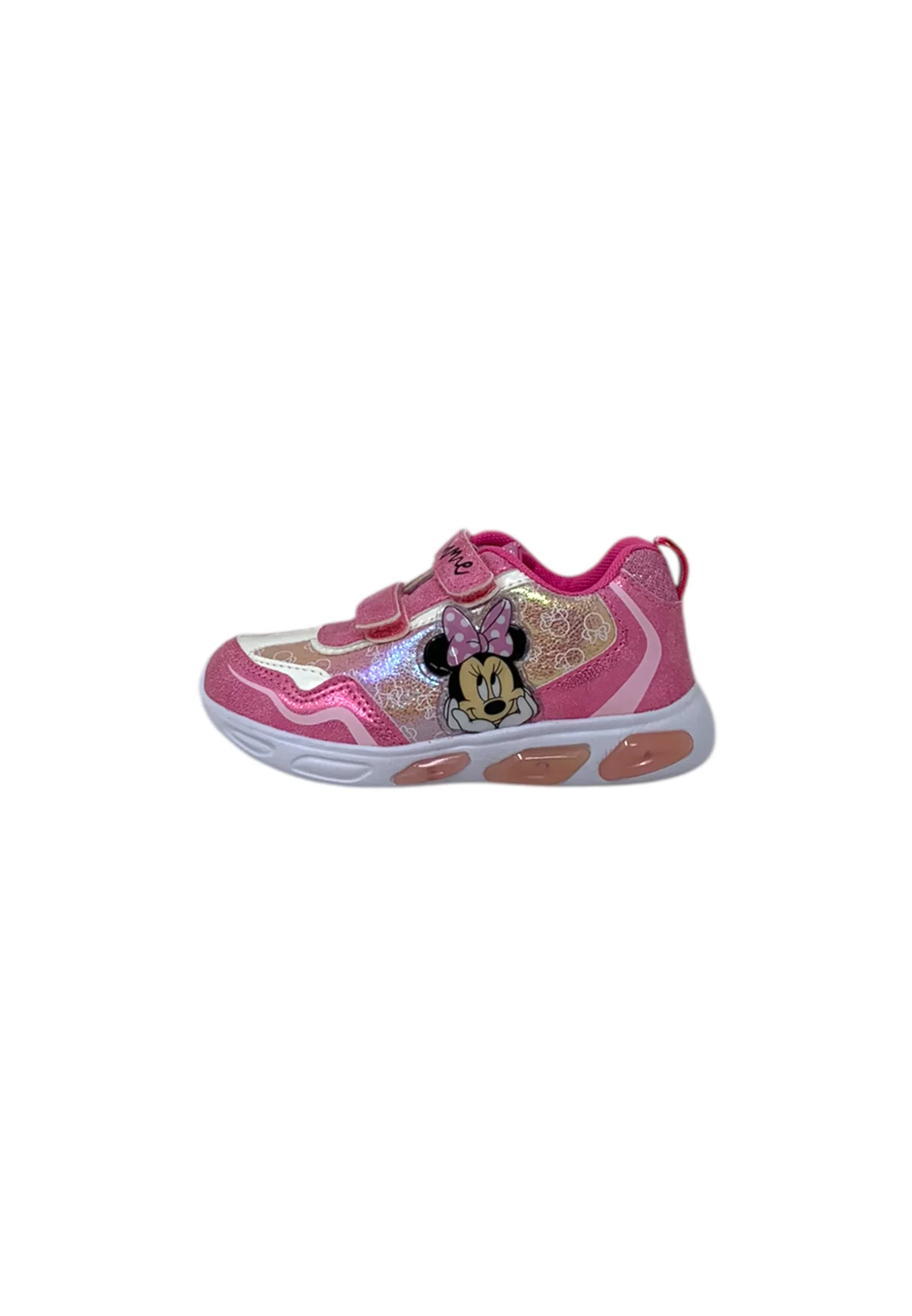 Sneaker luminose Silver Minnie D3010711S FUXIA Bambina