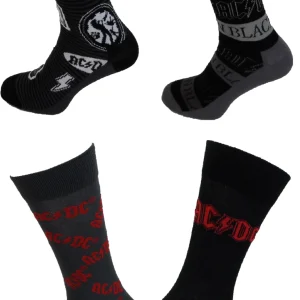 Mens Officially Licensed AC/DC Logo Socks