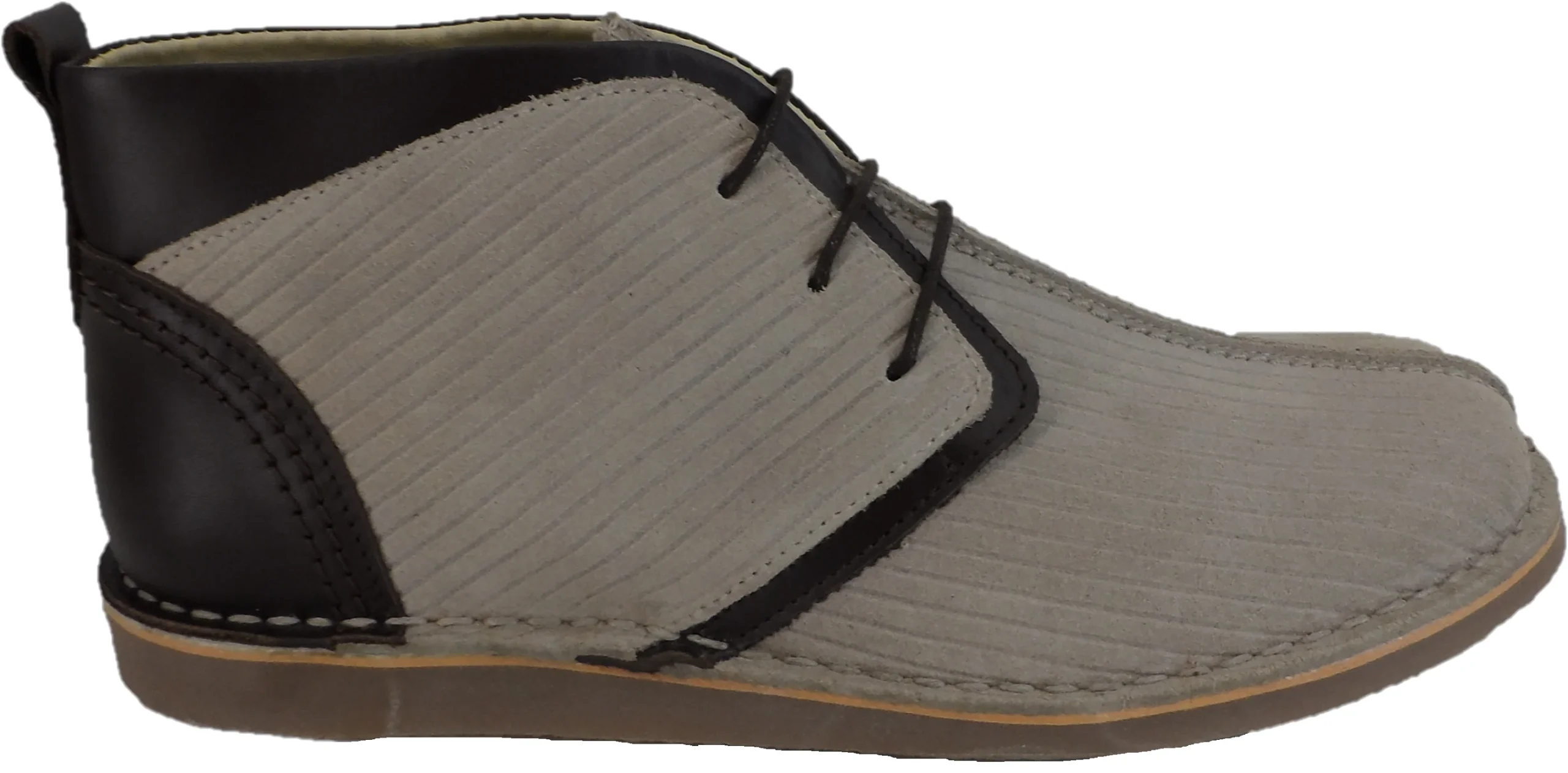 Ikon Original Beige/Stone Afterglow 70s Mod Style Real Suede Desert Boots - immagine 6