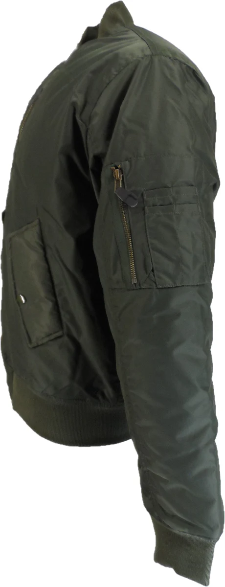 Relco MA-1 Olive Green Flight Pilot Bomber Jackets - immagine 3