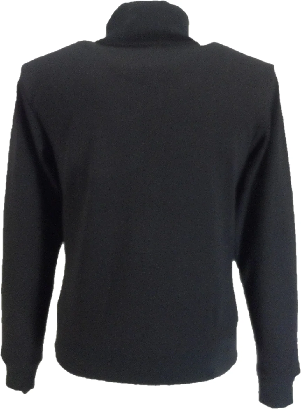 Trojan Records Mens Black Rasta Stripe Retro Track Tops - immagine 3