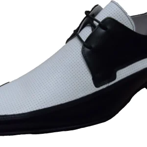 Ikon Original The Jam Shoe Black and White Mod Shoes