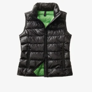 Piumino Smanicato Con Zip Donna