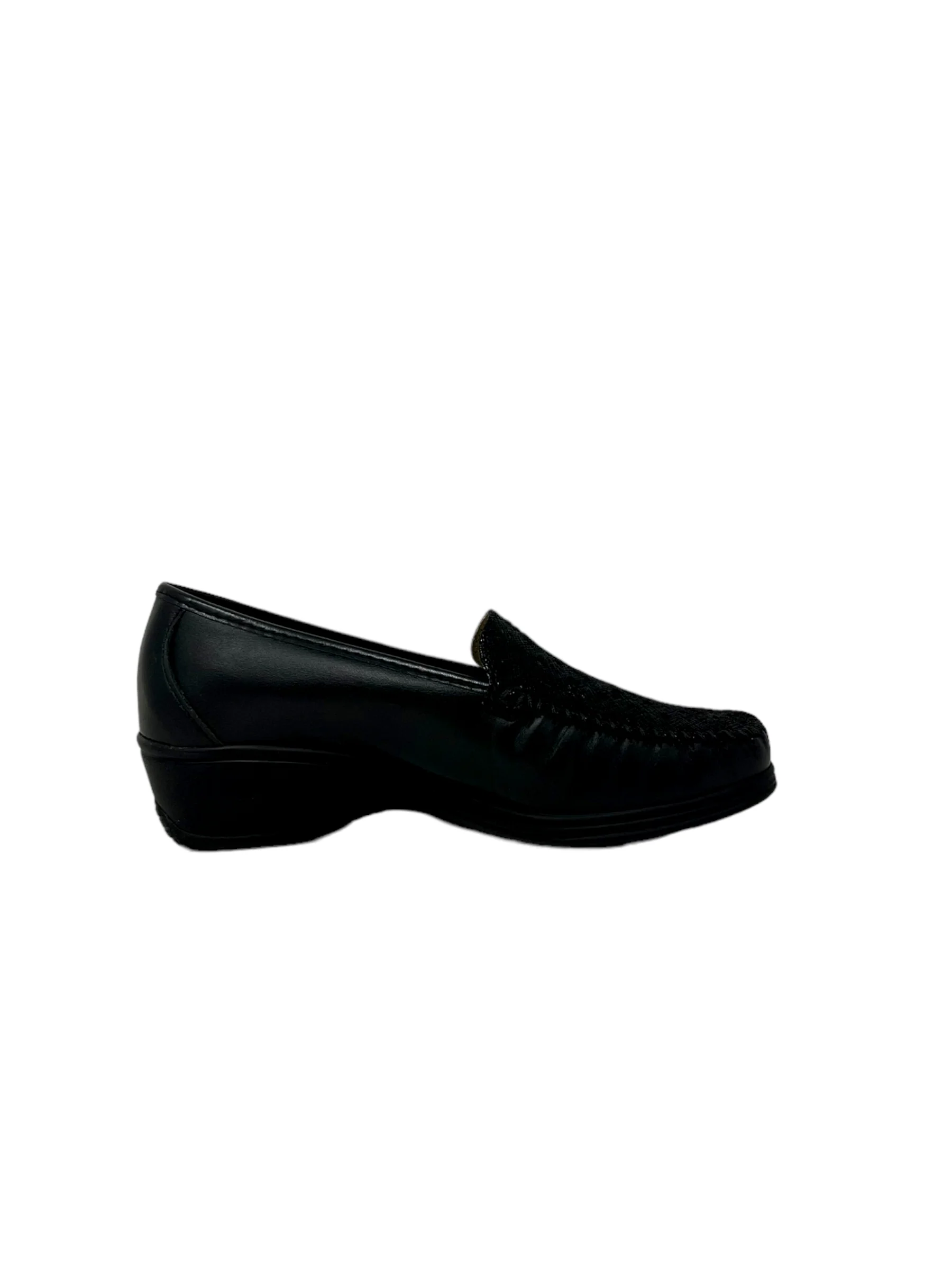 Mocassino linea comoda Stile Di Vita 2363 Nero Donna - immagine 3