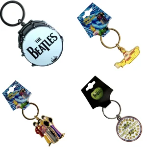 The Beatles Metal Key Rings
