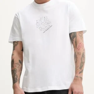 t-Shirt Klj Reg Curved Hem Shibori Uomo