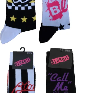 Mens Officially Licensed Blondie Socks