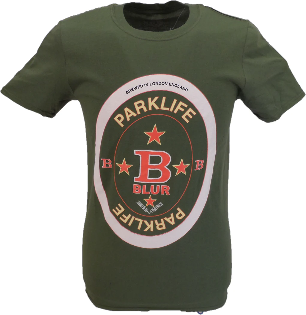 Mens Official Blur Parklife T Shirt - immagine 2