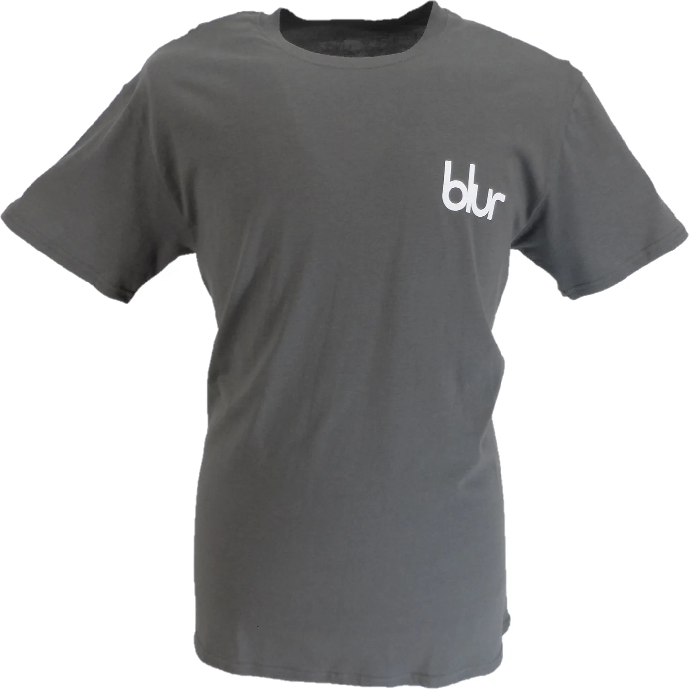Mens Grey Official Blur Parklife Back Print T Shirt - immagine 4