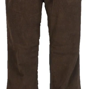 Run & Fly Mens Vintage 60s 70s Retro Brown Bootcut Flared Cords