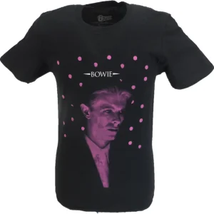 Mens Official Licensed David Bowie Dots T Shirt