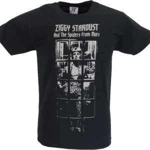 Mens Official Licensed David Bowie Ziggy Phone Box T Shirt