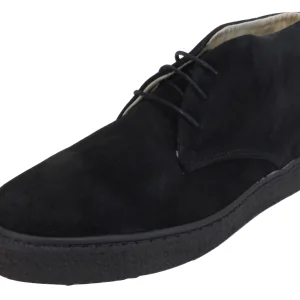 Delicious Junction Mens Black Bullitt Suede Desert Boot