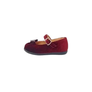 Ballerine  Sa.Ba. Calzature 234 VELLUTO BORDEAUX bambina