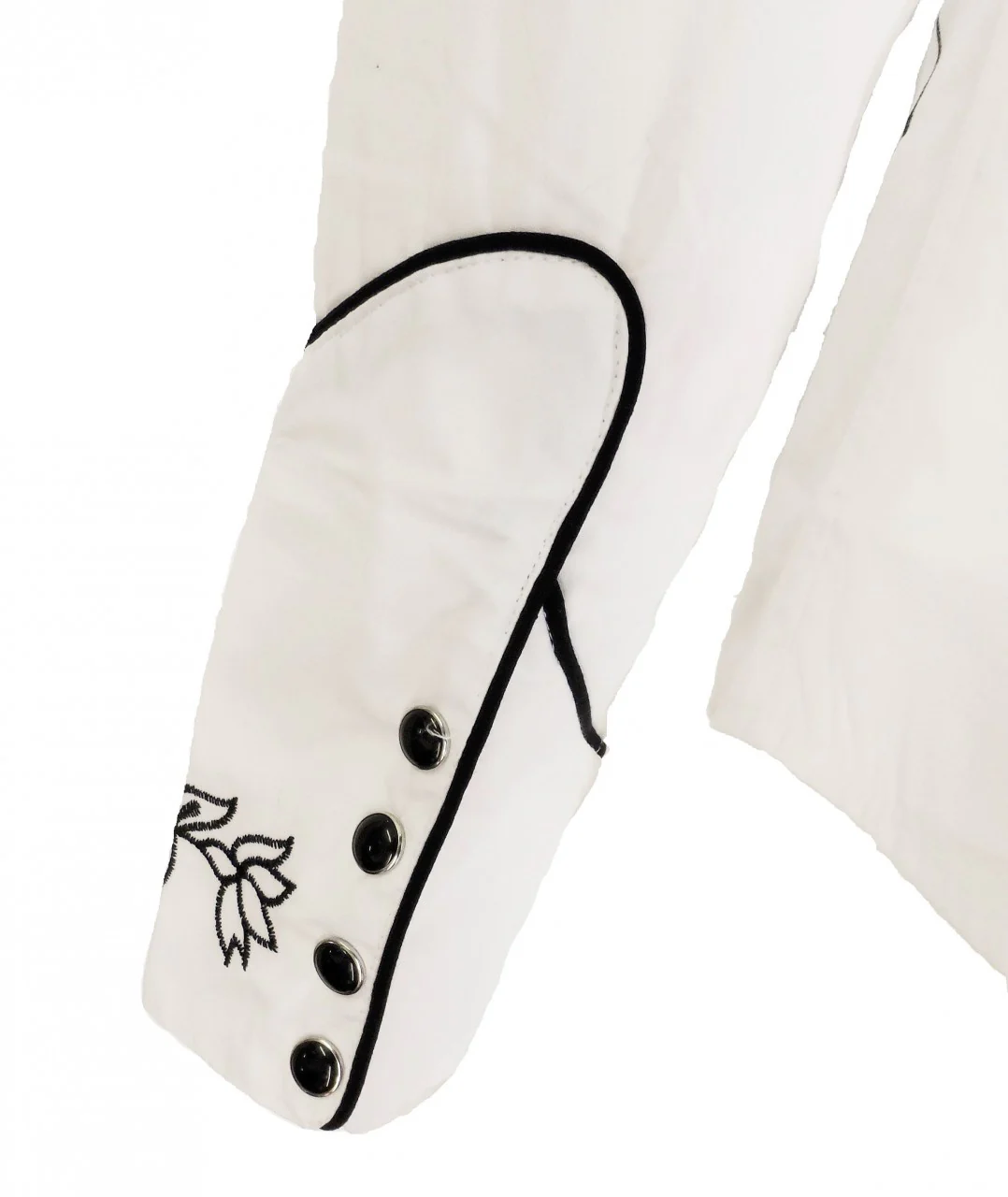 Redstar Rodeo White/Black Western Cowboy Vintage/Retro Shirts - immagine 5