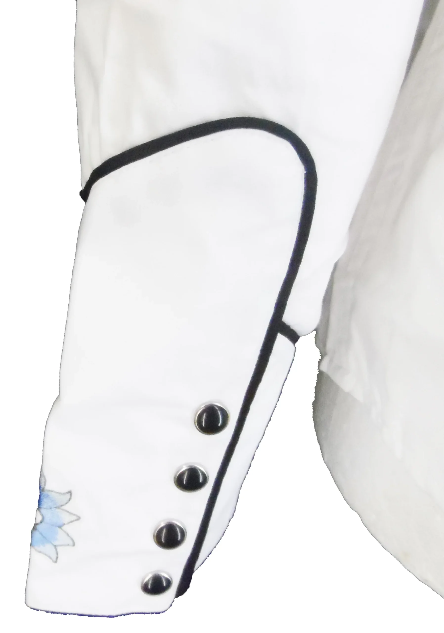 Redstar Rodeo White Blue Western Cowboy Vintage/Retro Shirts - immagine 4