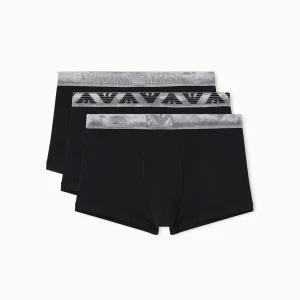 Boxer Elastico Silver 3-Pack Uomo