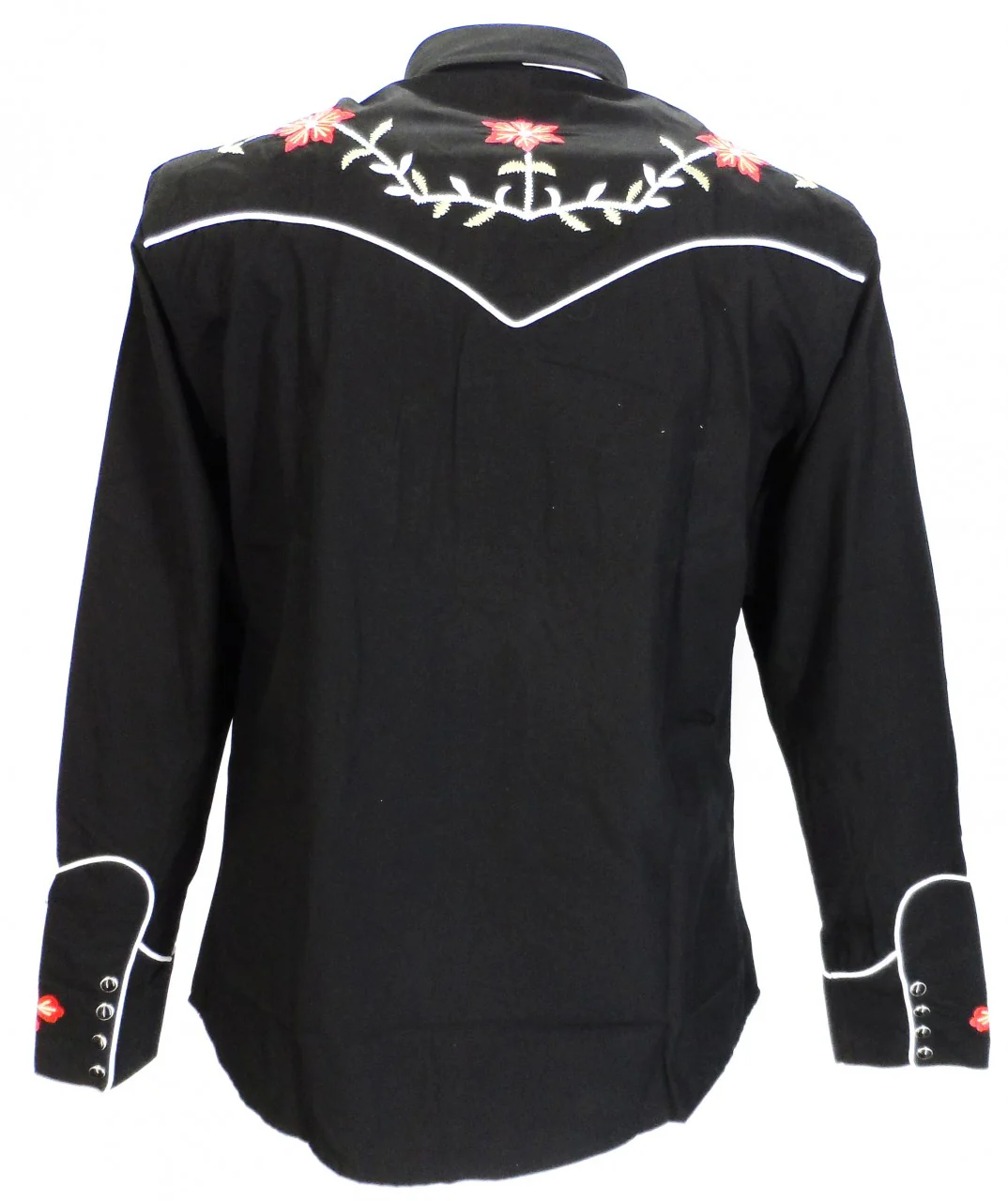 Redstar Rodeo Black Red Western Cowboy Vintage/Retro Shirts - immagine 6