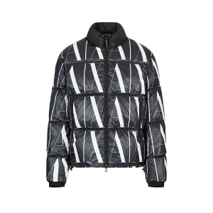 Giubbotto Logo Icon Allover Uomo