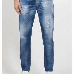 Jeans 5 Pockets Strappato Uomo