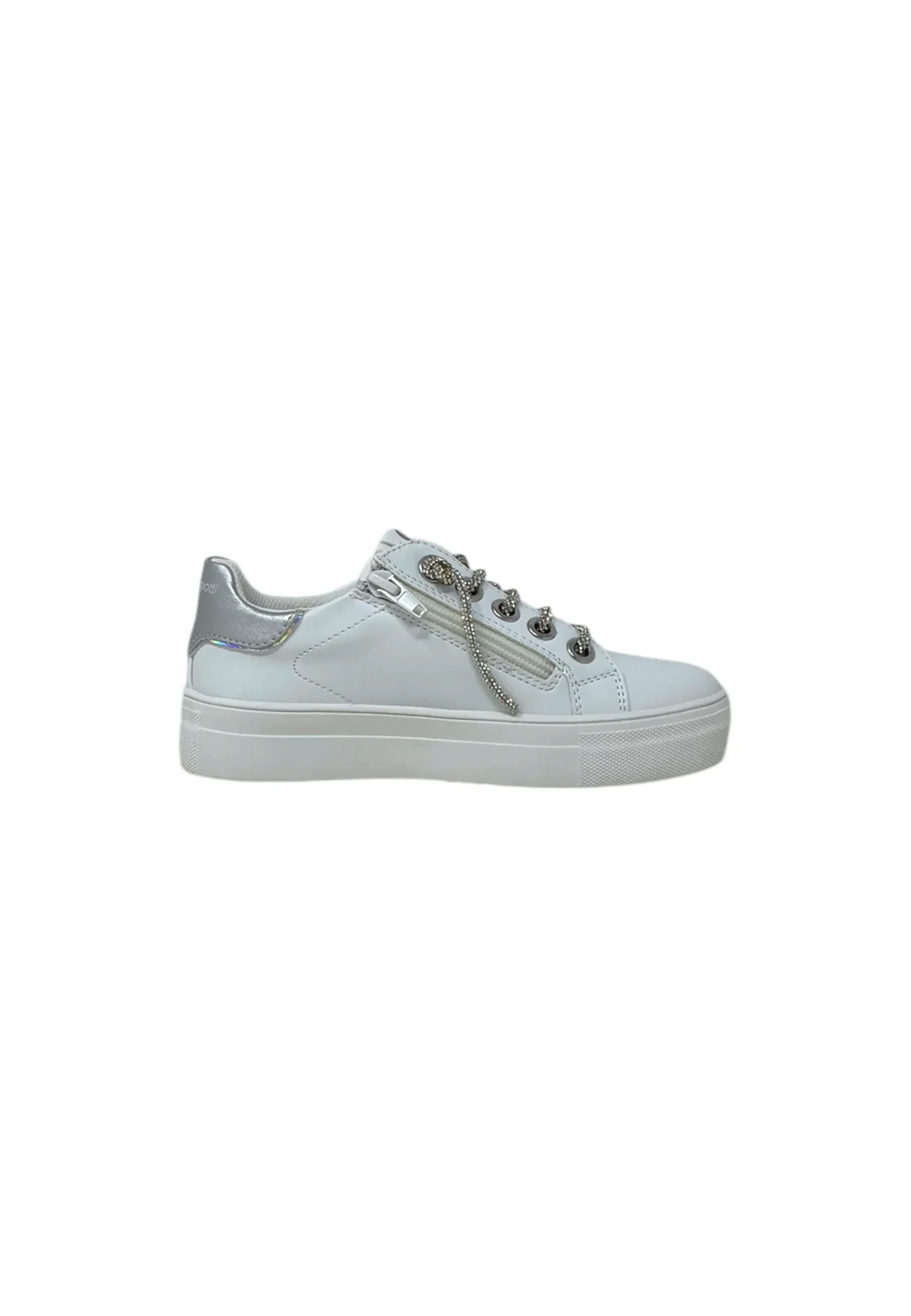 Sneaker LAURA BIAGIOTTI 9501 wht/silver bambina/ragazza - immagine 3
