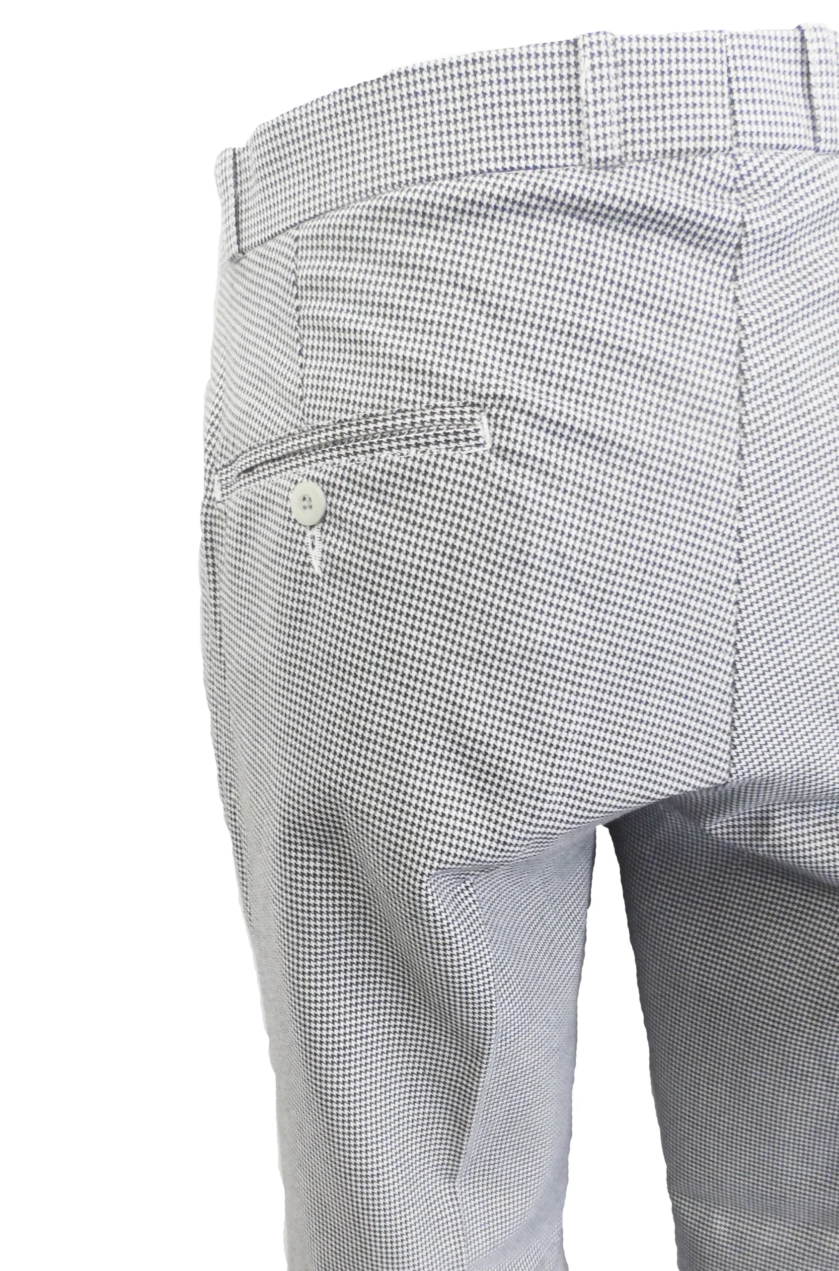 Relco Dogtooth 60S 70S Retro Mod Vintage Sta Prest Trousers - immagine 4