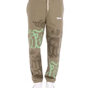 Pantalone Gabardine Stampa Murales Uomo