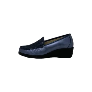 Mocassino linea comoda Stile Di Vita 2363 BLU Donna
