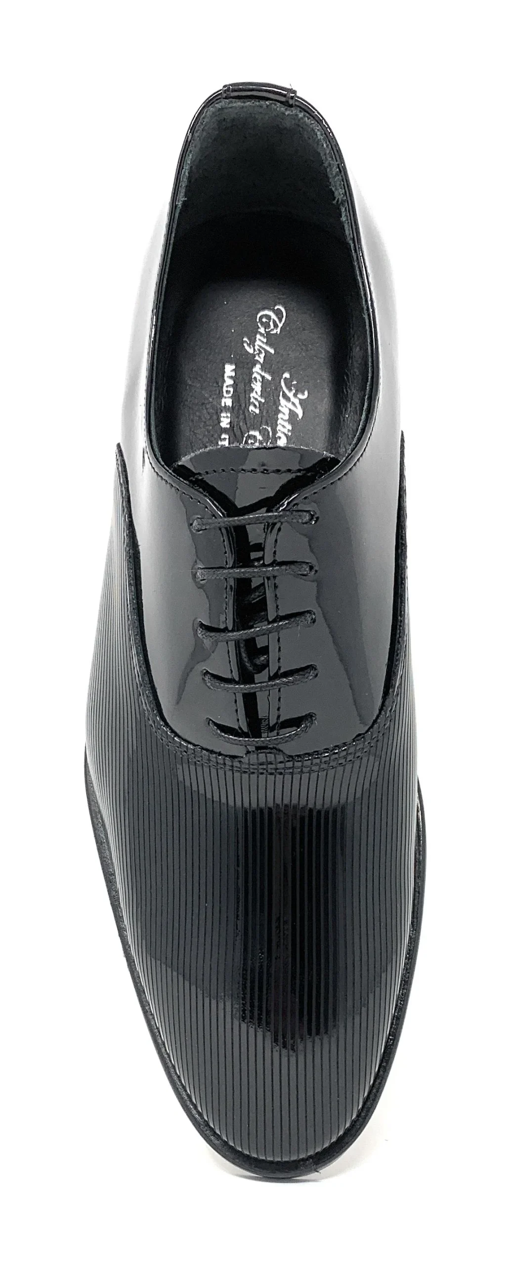 Scarpa modello francesina ANTICA CALZOLERIA CAMPANA 8000 VERNICE NERO uomo - immagine 6