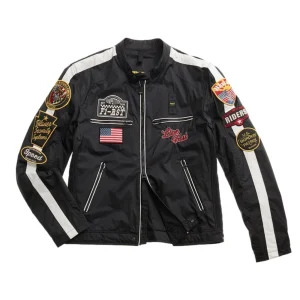 Giubbino Corto Con Multi Stemmi Uomo