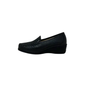 Mocassino comfort 2377 NAPPA NERO donna