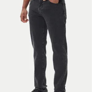 Jeans Slim Fit Slavato Uomo