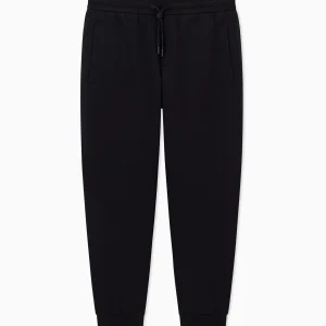 Pantalone In Felpa Ricamo Retro Uomo