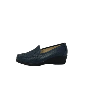 Mocassino linea comoda Stile Di Vita 2528 BLU Donna