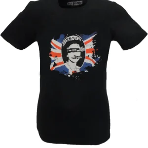 Mens Black Official Sex Pistols God Save The Queen T Shirt